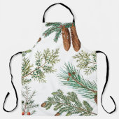 kerstpijnbomen met naaldbeschermer schort (Voorkant)