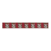 Kerstpincl-puppy 3-inch Grosgrain Grosgrain Lint (Voorkant)
