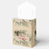 kerstPinconen, Snowflakes, Beetjes, Vierbox Bedankdoosjes (Geopend)