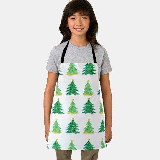 Kerstpine-patroon Schort (Insitu)