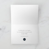 kerstpine Tree Seizoensgroeten Feestdagen Kaart (Binnen)