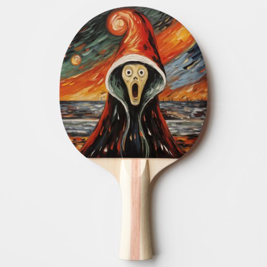 kerstpingpong Paddle Tafeltennisbatje (Voorkant)