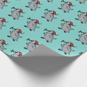 Kerstpinguïn Cadeaupapier