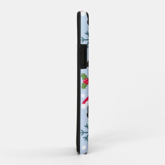 Kerstpinguïn Case-Mate iPhone Case (Achterkant/rechts)