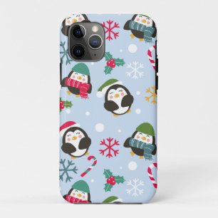 Kerstpinguïn iPhone 11 Pro Hoesje
