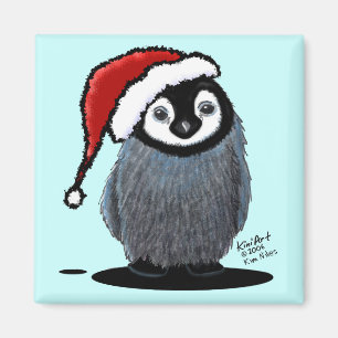 Kerstpinguin Chick Magnet Magneet