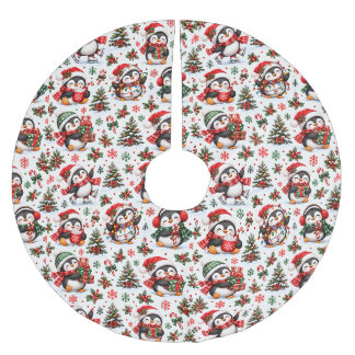 Kerstpinguïn Kerstvreugde Kerstboom Rok