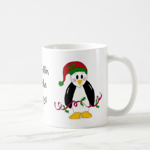 Kerstpinguïn Koffiemok