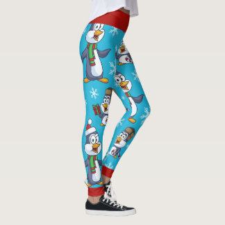 Kerstpinguïn Leggings