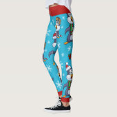Kerstpinguïn Leggings (Links)