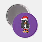 Kerstpinguïn magneet (Voorkant / Achterkant)