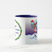 Kerstpinguïn Mok (Midden)
