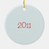 kerstpinguïn Ornament (Achterkant)