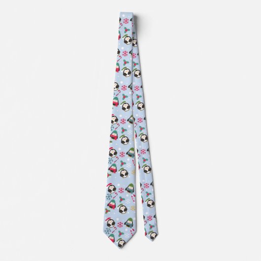 Kerstpinguïn Stropdas (Voorkant)