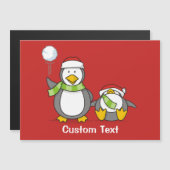 kerstpinguïns (Voorkant / Achterkant)