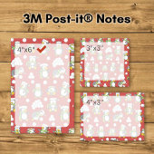 Kerstpinguïns achtergrond post-it® notes