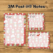 Kerstpinguïns achtergrond post-it® notes