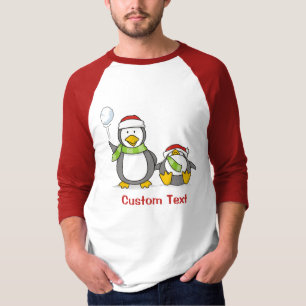 kerstpinguïns t-shirt