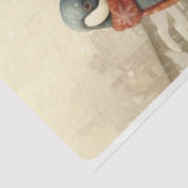 Kerstpinguïns Tissuepapier (Detail)