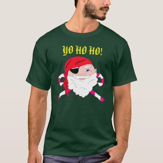 kerstpiraat Shirt (Voorkant)