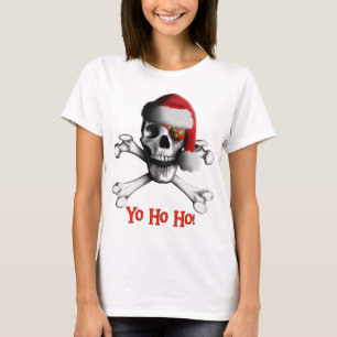 Kerstpiratenvrouwen T-shirt
