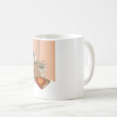 kerstpizza koffiemok (Voorkant rechts)