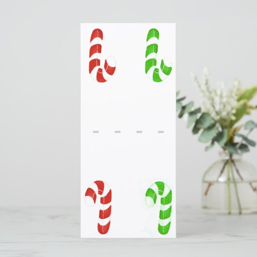 kerstplaatsetnaamkaarten (Staand voorkant)