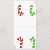 kerstplaatsetnaamkaarten (Voorkant / Achterkant)