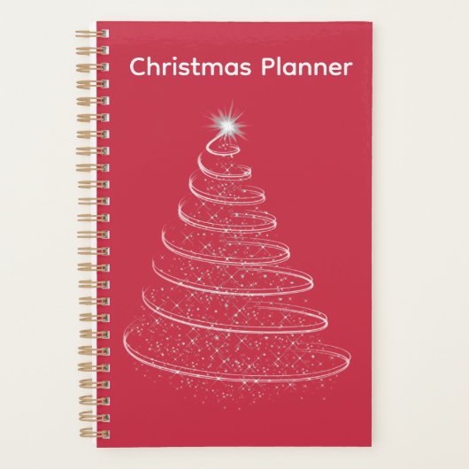 Kerstplanner: Kerstvakantie Organisator Notitieboe Planner (Voorkant)