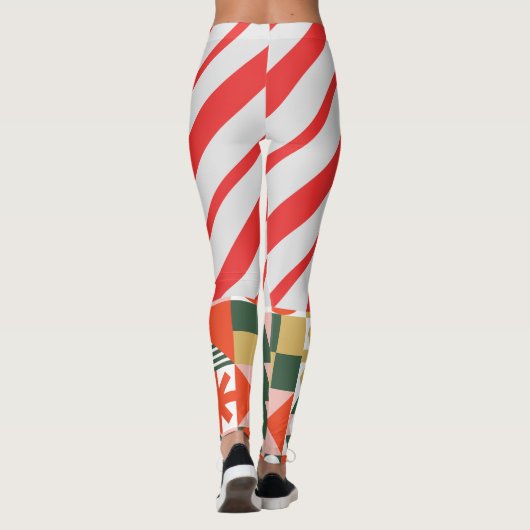 kerstplanner leggings (Achterkant)