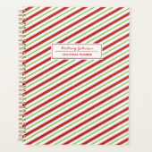 Kerstplanner met naam planner (Voorkant)