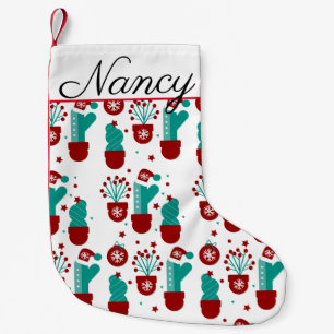 KerstPlanten Cactus Greenery Whimisical Kleine Kerstsok