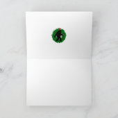 Kerstplein Feestdagen Kaart (Binnen)