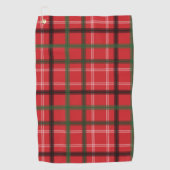 Kerstpleister Golfhanddoek (Voorkant)