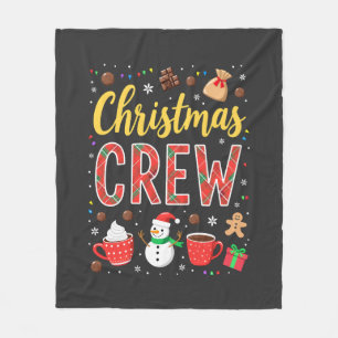 Kerstploeg (2) fleece deken