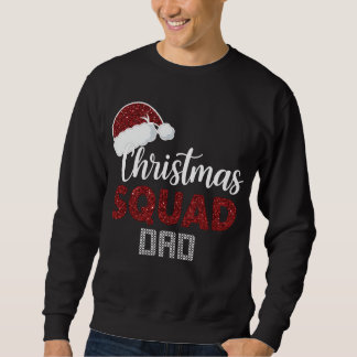 Kerstploeg papa bijpassende kerst grappige pyjama trui