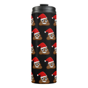kerstpoep thermosbeker