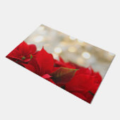 Kerstpoinsettia Deurmat (Schuin)