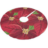 Kerstpoinsettia Kerstboom Rok (Gekanteld)