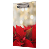 Kerstpoinsettia Klembord (Links)