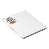 Kerstpoinsettia-laptop Notitieblok (Schuin)