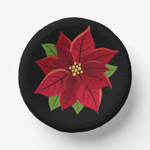 Kerstpoinsettia Papieren Kommen