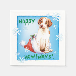 kerstpointer Napkins Servet