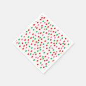 kerstpoka Dots Servet (Hoek)