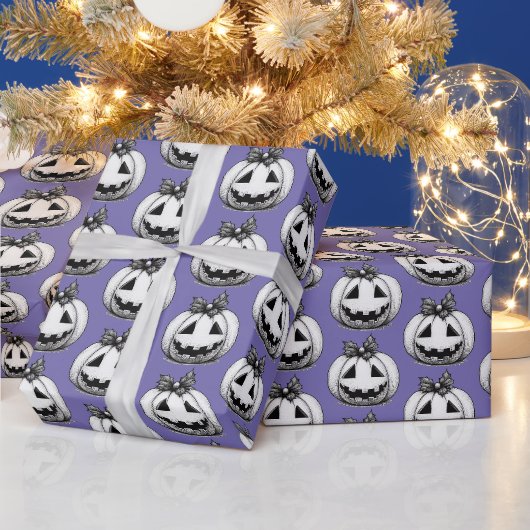 kerstpompoen cadeaupapier (Feestdagen)