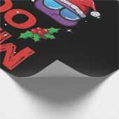 kerstpoolokreet Emoji Cadeaupapier (Hoek)