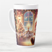 Kerstpop Drink warme cacao Latte Mok (Linkerhoek)