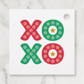 kerstPop Het geeft Labels voor kinderen (Achterkant)