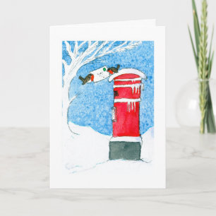 kerstpost feestdagen kaart