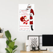 kerstPoster Poster (Thuiskantoor)